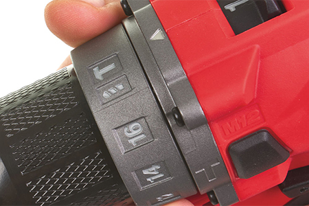 Ovládání Milwaukee M12 FPD